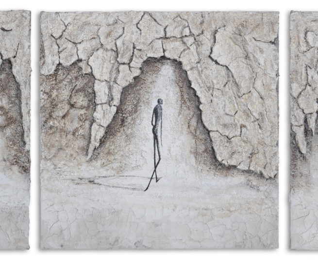 œuvre d'art, Acrylique sur toile, art abstrait, mix média