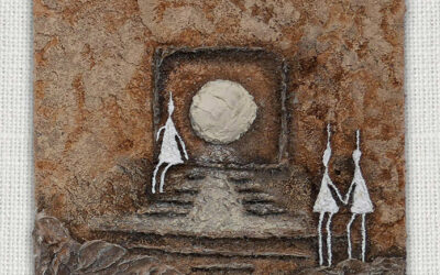 Bois, terre, sable et brindilles – détail de Matière d’ouverture – Natacha Gillot
