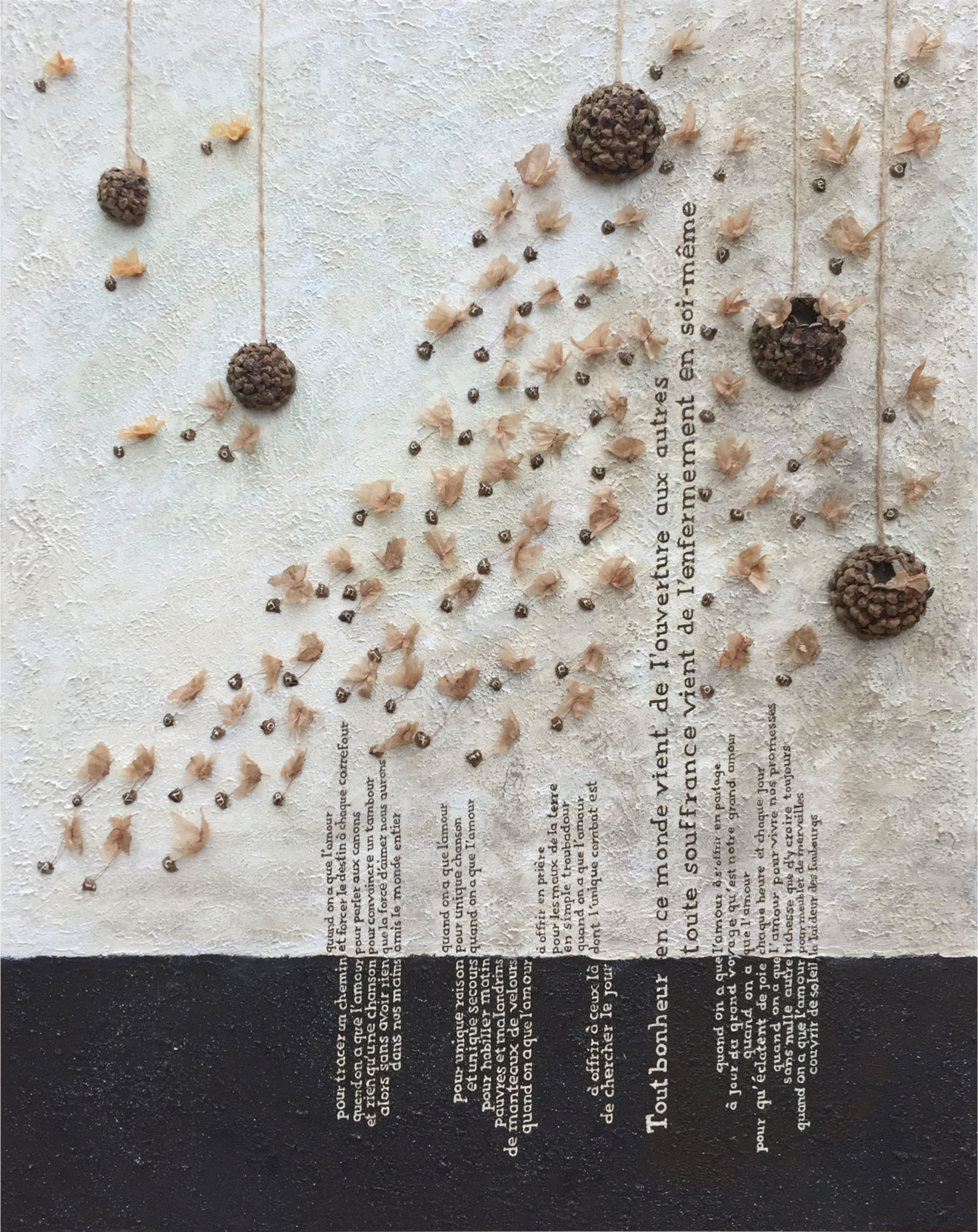 œuvre d'art, Acrylique sur toile, art abstrait, mix média