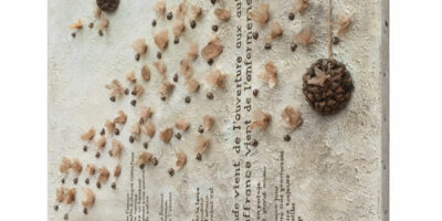 Ouverture – tableau contemporain en relief – Natacha Gillot