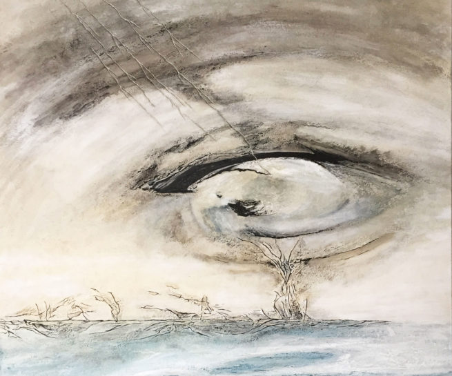 œuvre d'art, Acrylique sur toile, art abstrait