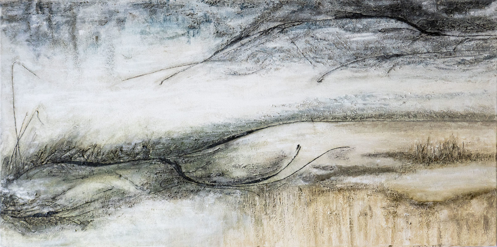 œuvre d'art, Acrylique sur toile, art abstrait, mix média