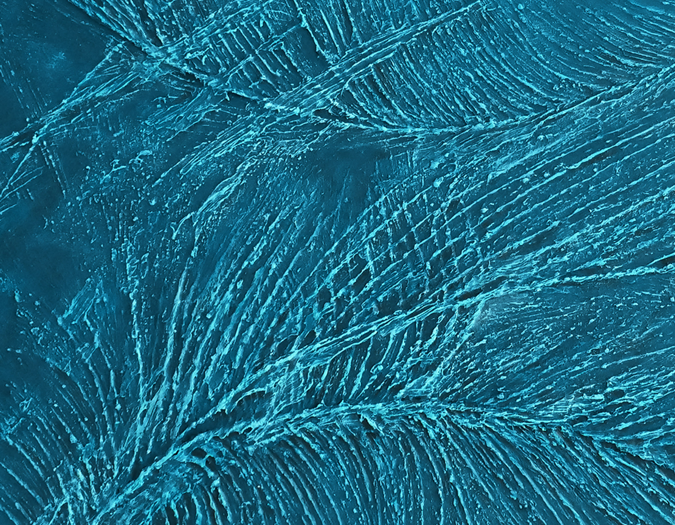 Reliefs et mouvement du tableau Empreinte Persane – Natacha Gillot