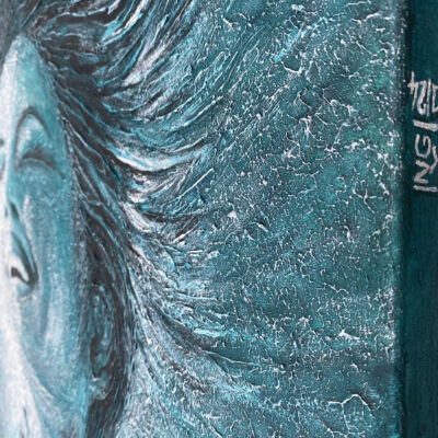 Signature du portrait La Joie – Natacha Gillot