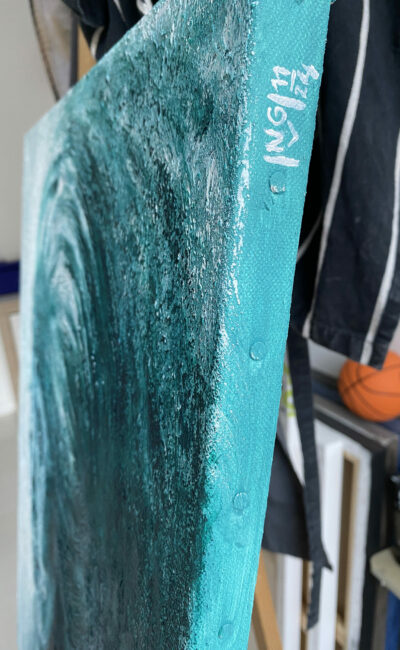 Signature du tableau La Nostalgie – Natacha Gillot